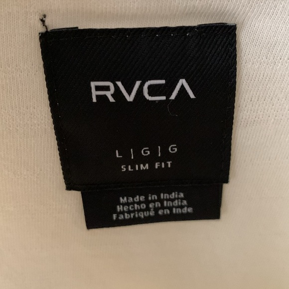 RVCA PTC Pigment Hooded long Sleeve Tee - Picture 3 of 5